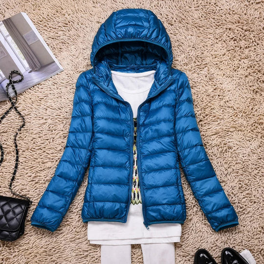 Women’s Packable Ultralight Puffer Jacket – Lightweight Travel Layer