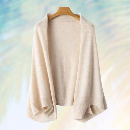 Women’s Premium Wool Scarf – Lightweight Warm Wrap and Shawl