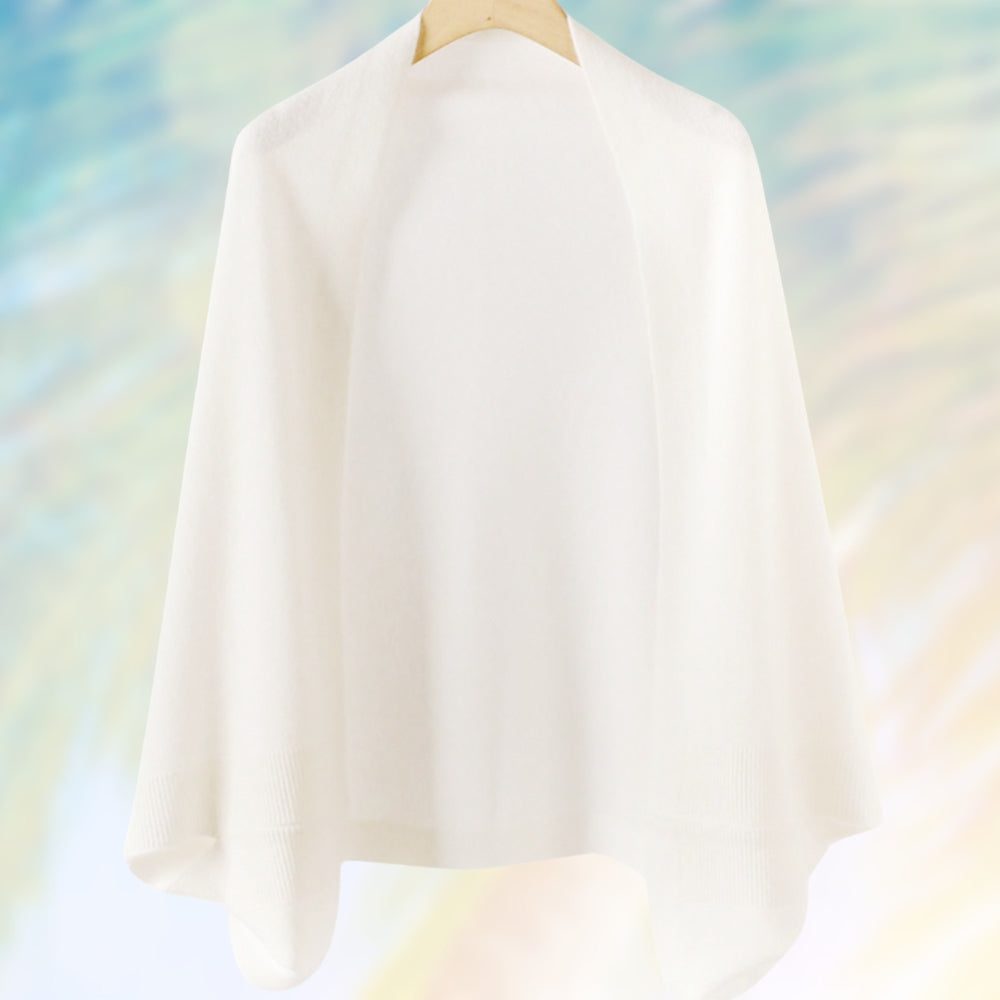 Women’s Premium Wool Scarf – Lightweight Warm Wrap and Shawl