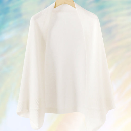 Women’s Premium Wool Scarf – Lightweight Warm Wrap and Shawl