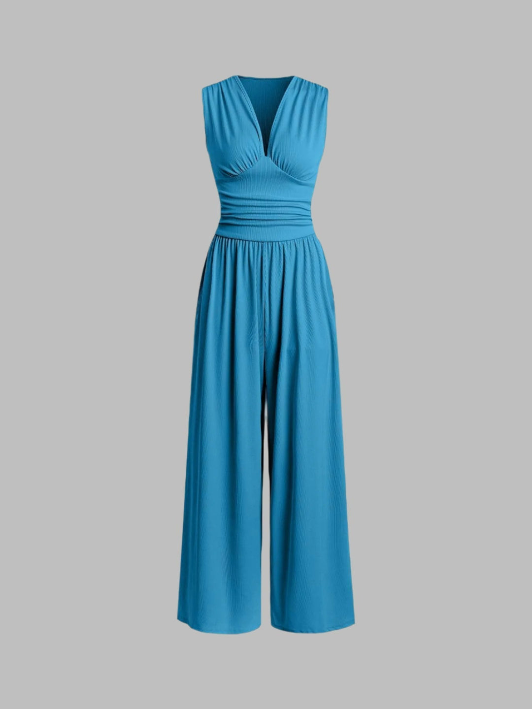 Women’s Sleeveless Wide-Leg Jumpsuit – Chic Outfit for Dinners and Events
