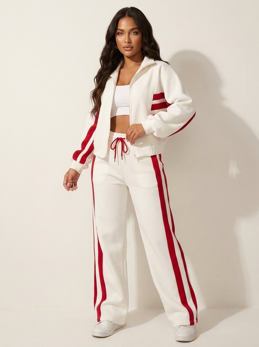 Women’s Sporty-Chic Lounge Set – Comfortable Two-Piece Everyday Outfit