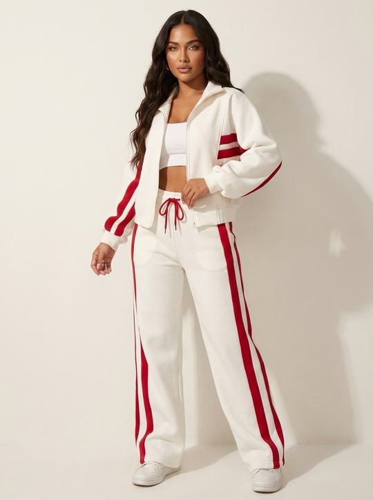 Women’s Sporty-Chic Lounge Set – Comfortable Two-Piece Everyday Outfit