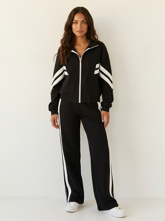 Women’s Sporty-Chic Lounge Set – Comfortable Two-Piece Everyday Outfit
