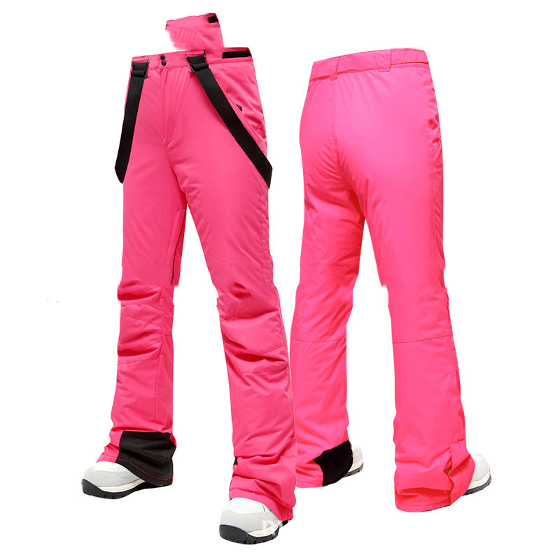 Women’s Water-Repellent Ski Pants – Breathable Reinforced Snow Trousers