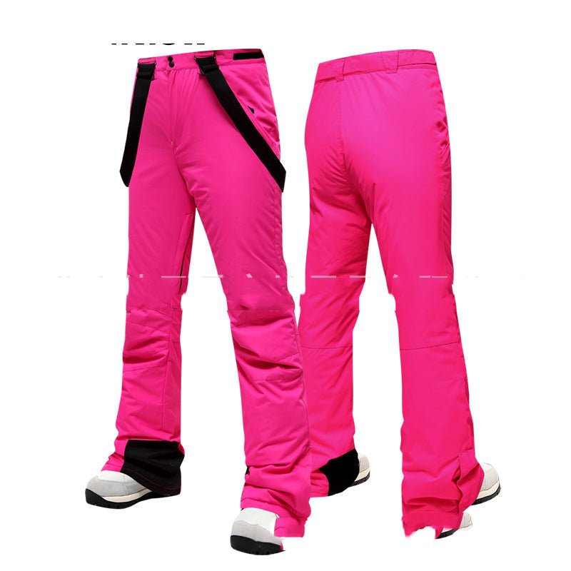 Women’s Water-Repellent Ski Pants – Breathable Reinforced Snow Trousers