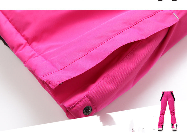 Women’s Water-Repellent Ski Pants – Breathable Reinforced Snow Trousers