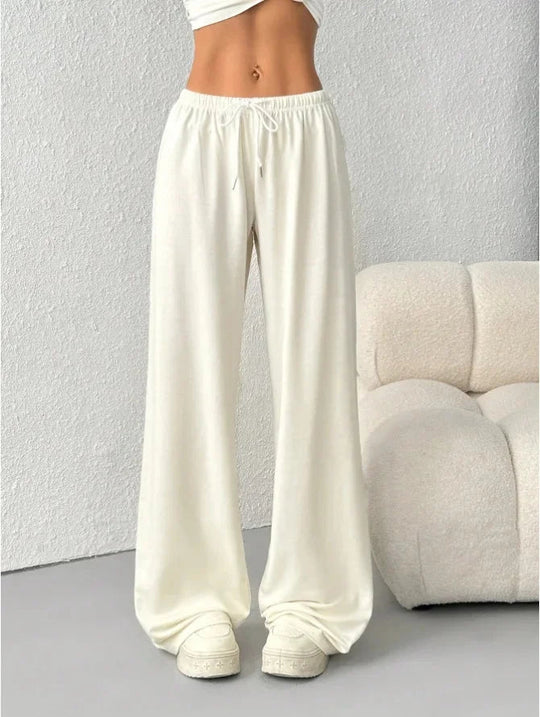 Women’s Wide-Leg Jogger Pants – Lightweight Relaxed Sweatpants