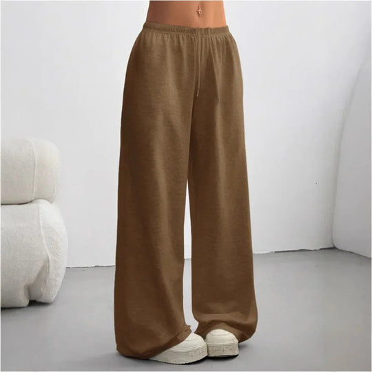 Women’s Wide-Leg Jogger Pants – Lightweight Relaxed Sweatpants