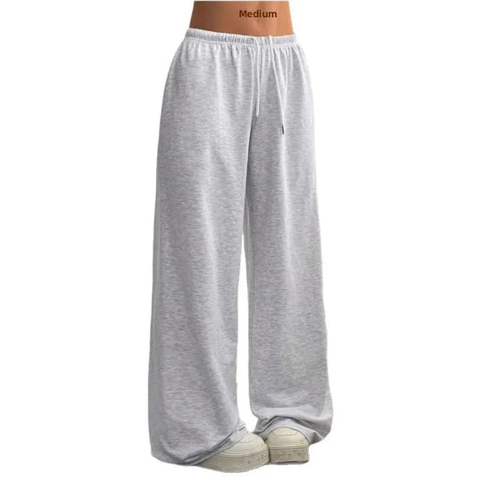 Women’s Wide-Leg Jogger Pants – Lightweight Relaxed Sweatpants