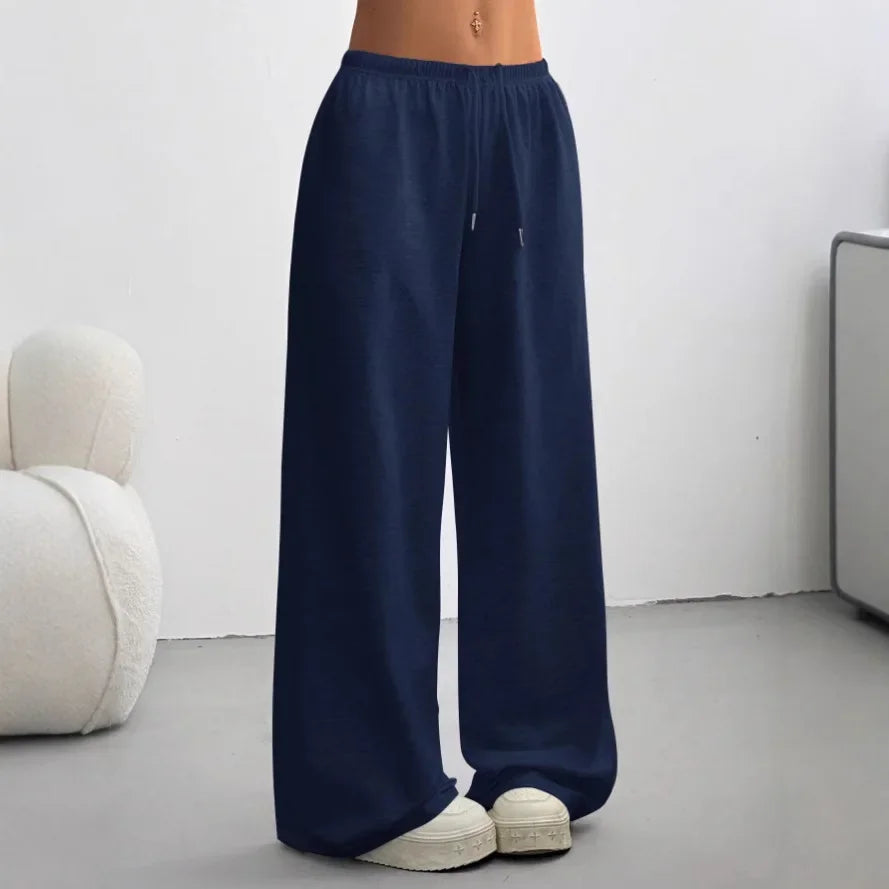 Women’s Wide-Leg Jogger Pants – Lightweight Relaxed Sweatpants