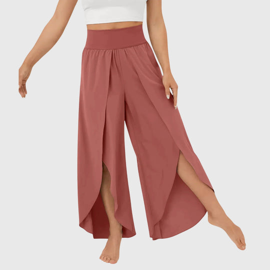 Women’s Wide-Leg Summer Pants – Lightweight Relaxed Everyday Trousers