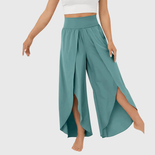 Women’s Wide-Leg Summer Pants – Lightweight Relaxed Everyday Trousers