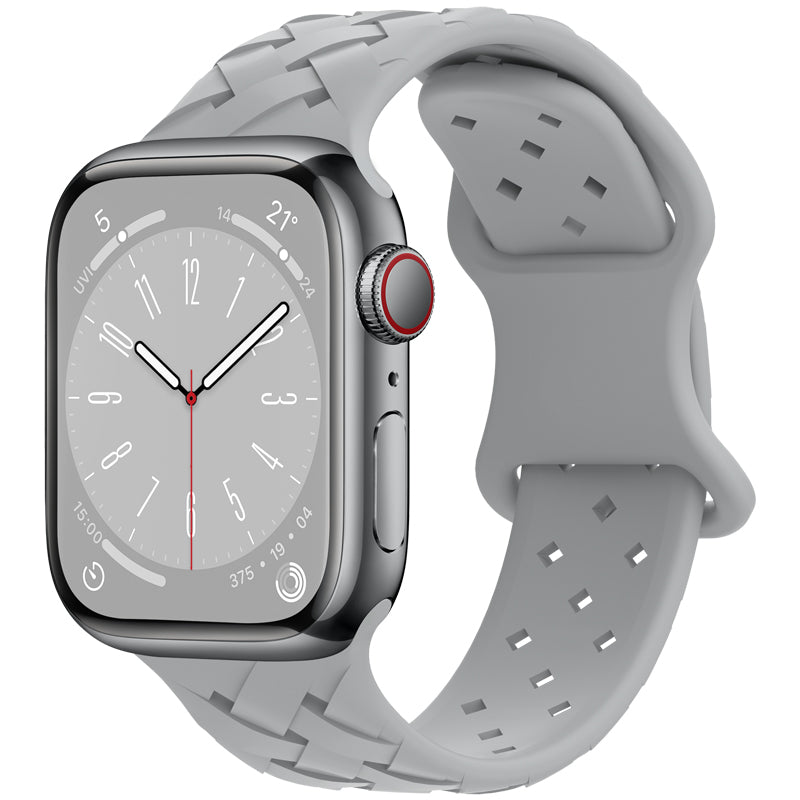 Braided Silicone Band for Apple Watch 1 to 8, SE & Ultra series