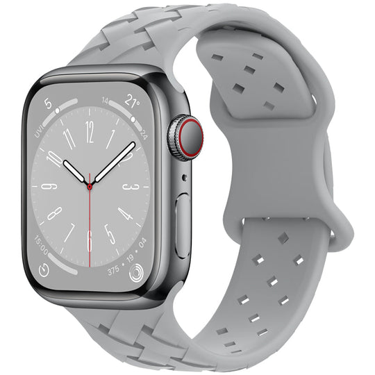 Braided Silicone Band for Apple Watch 1 to 8, SE & Ultra series