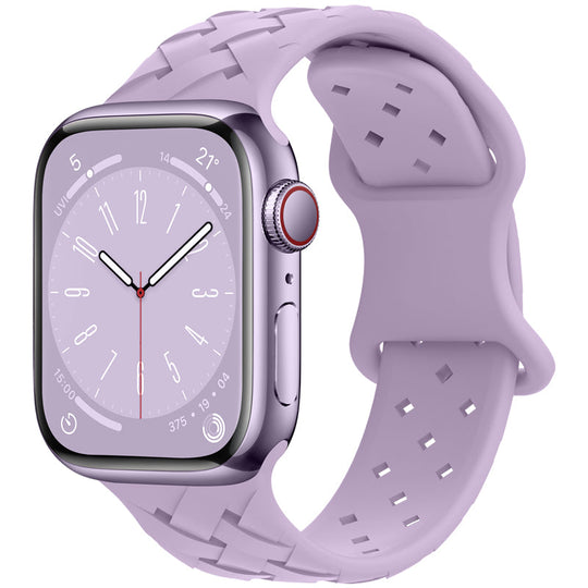 Braided Silicone Band for Apple Watch 1 to 8, SE & Ultra series