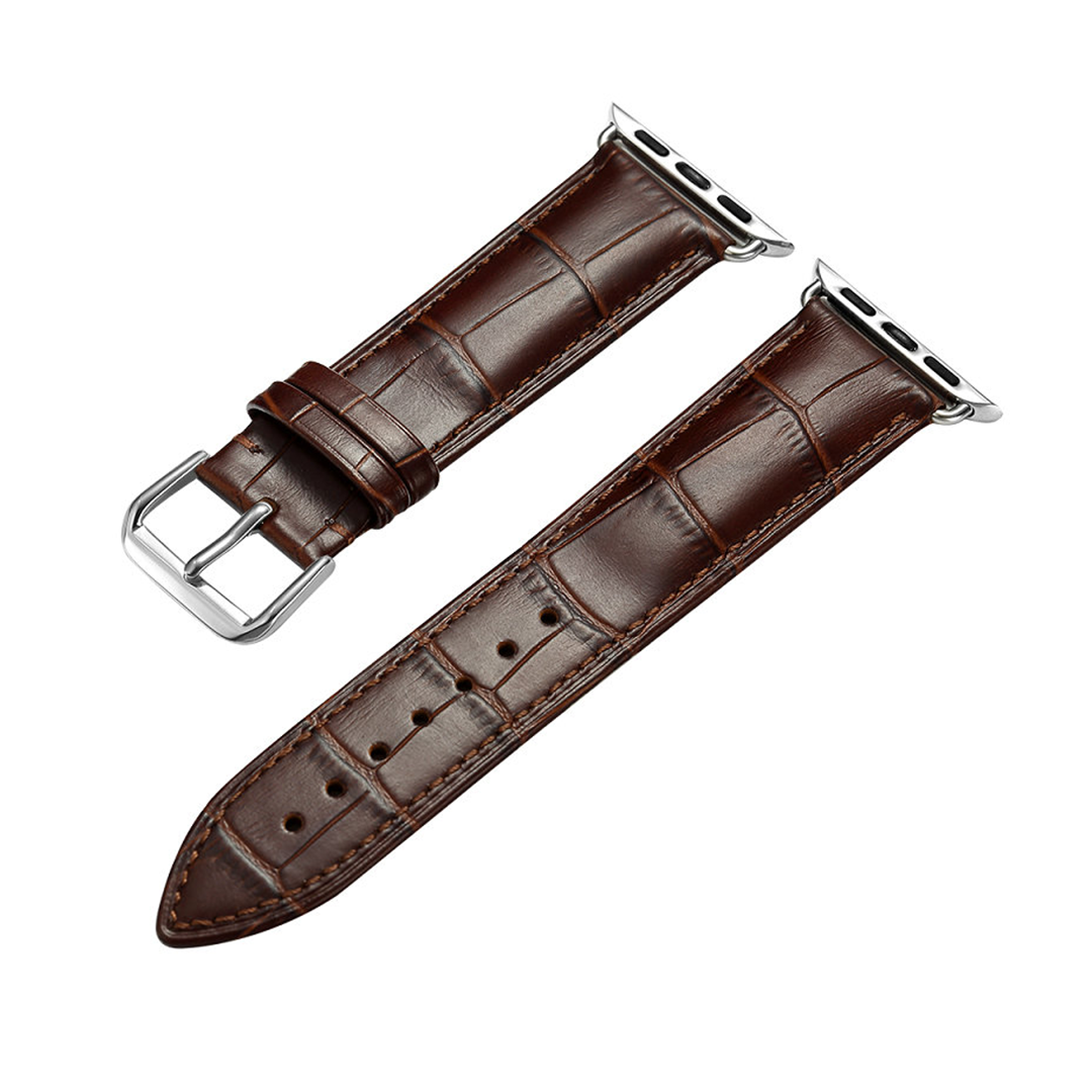 Dress Leather Strap for Apple Watch  1 to 8, SE & Ultra series