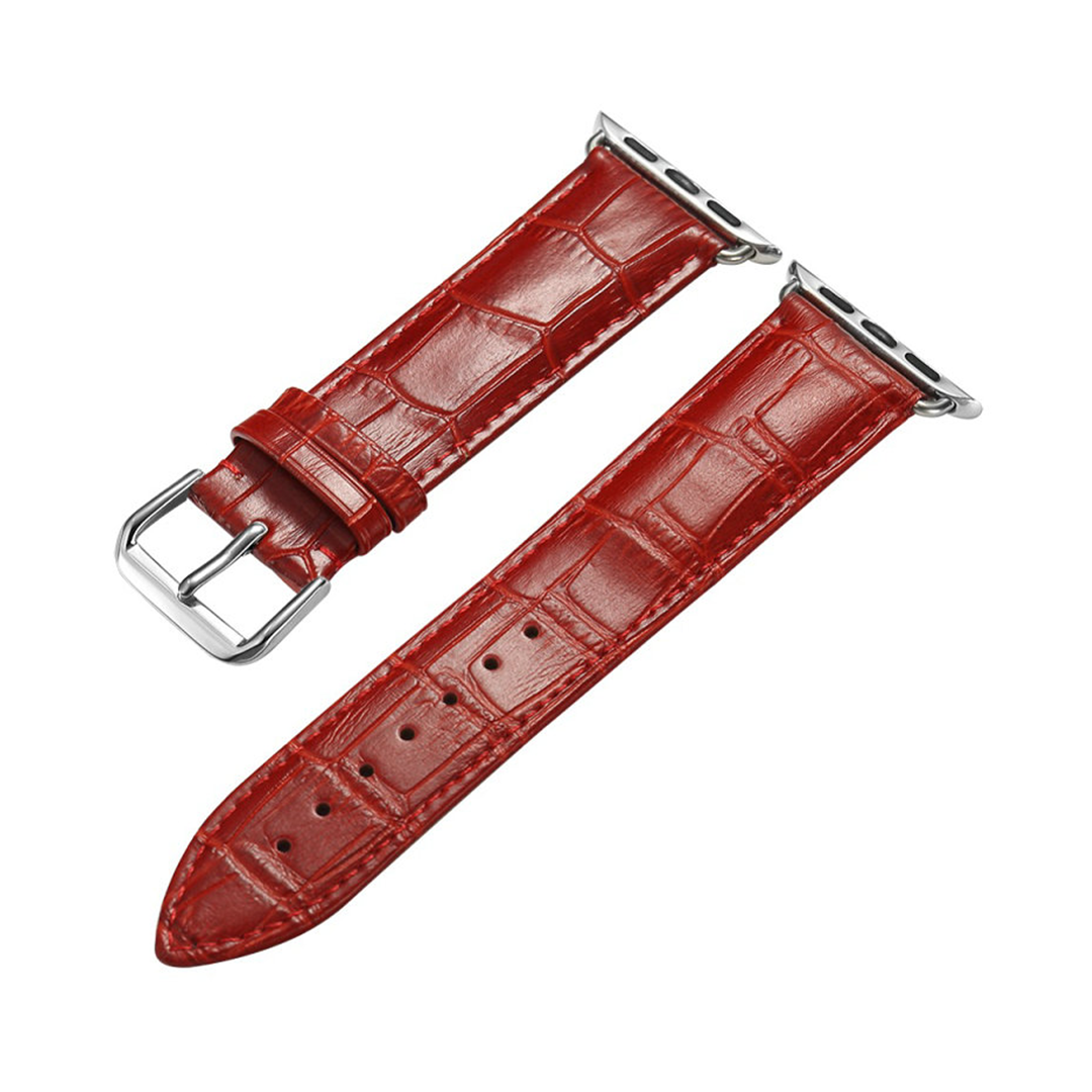 Dress Leather Strap for Apple Watch 1 to 8, SE & Ultra series