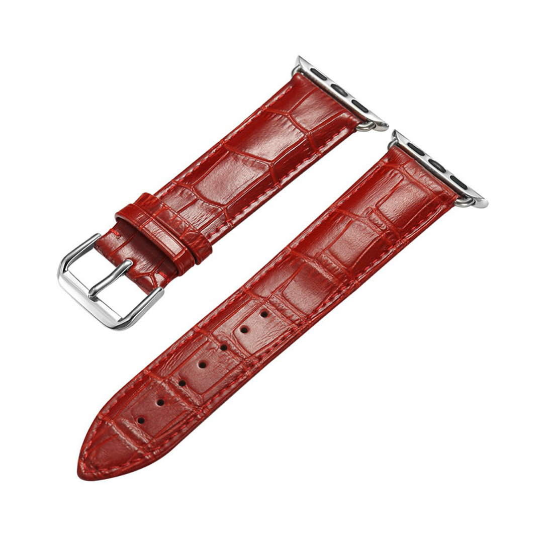 Dress Leather Strap for Apple Watch  1 to 8, SE & Ultra series