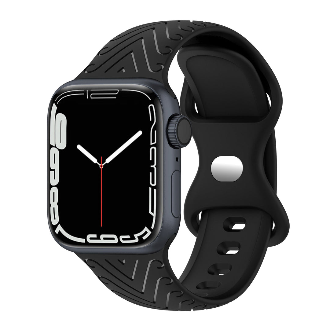 FlowFlex Silicone Band for Apple Watch 1 to 8, SE & Ultra series
