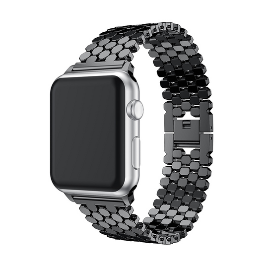 Honeycomb Metal Strap for Apple Watch 1 to 8, SE & Ultra series