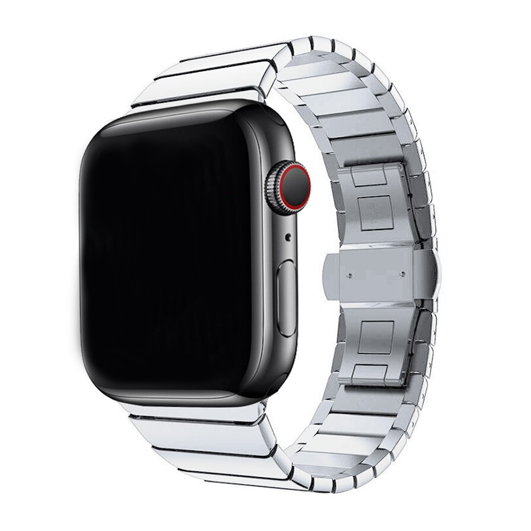 Link Strap for Apple Watch  1 to 8, SE & Ultra series