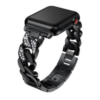 Lux Diamond Chain Link Strap for Apple Watch