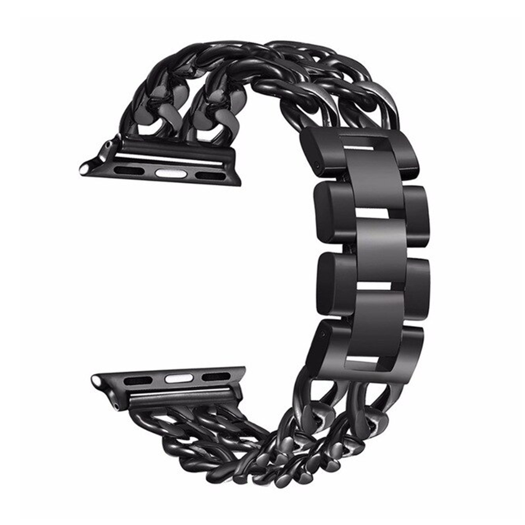 Lux Double Chain Link Strap for Apple Watch – TheStrap.Co