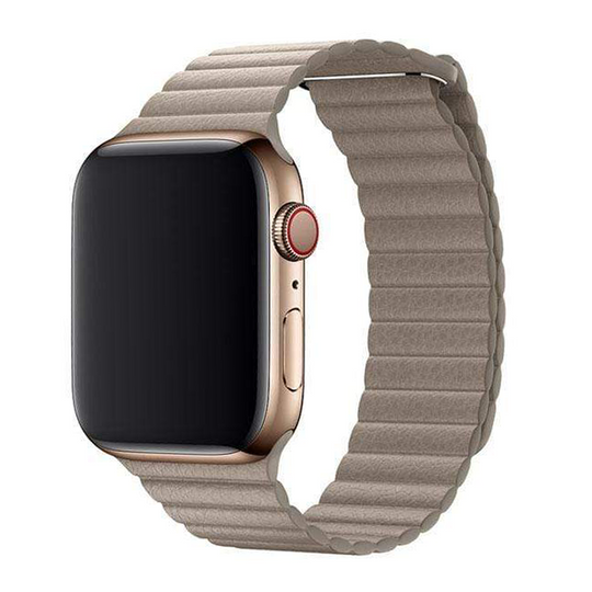 Magnetic Leather Loop for Apple Watch