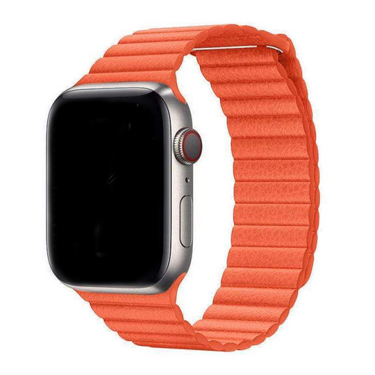 Magnetic Leather Loop for Apple Watch