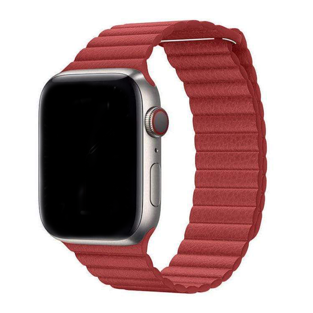 Magnetic Leather Loop for Apple Watch