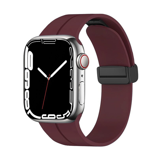 Magnetic Silicone Buckle Band for Apple Watch