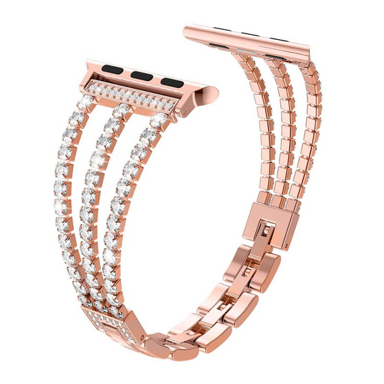Precious Diamond Bracelet for Apple Watch  1 to 8, SE & Ultra series