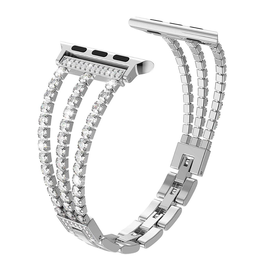 Precious Diamond Bracelet for Apple Watch 1 to 8, SE & Ultra series