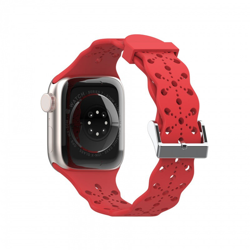 Silicone Lace Band for Apple Watch