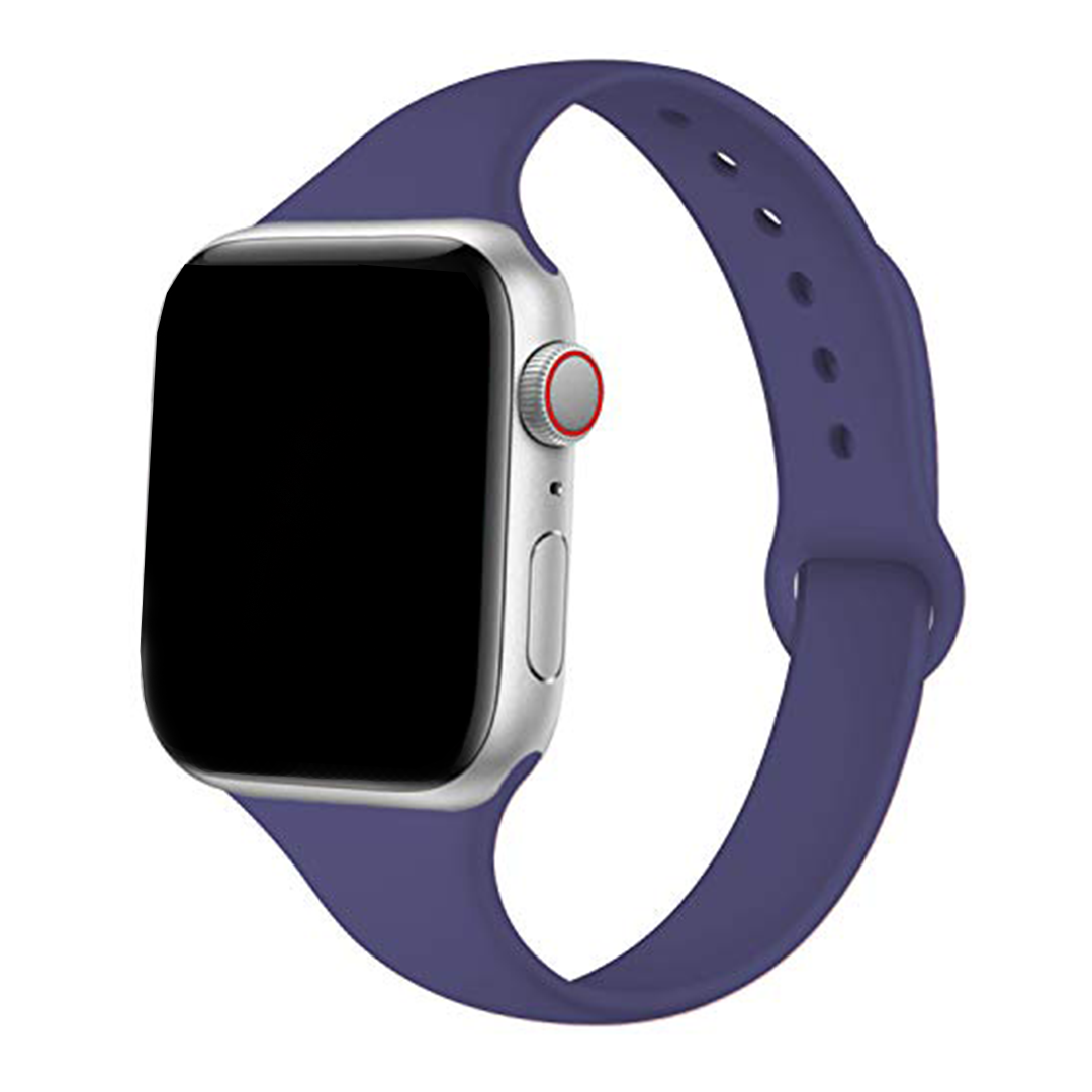 Slim Silicone Strap for Apple Watch